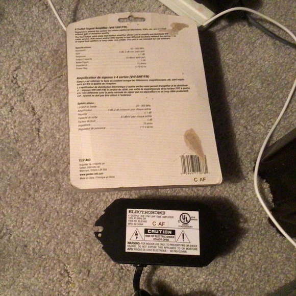 Electrohome 4 output video amplifier - Picture 2 of 2